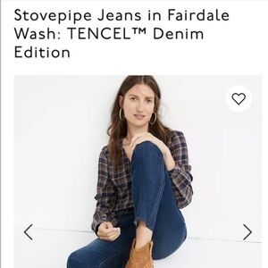 Madewell Stovepipe Straight Leg Jeans
